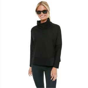 Tuckernuck Black Cowl Neck Sweater